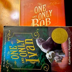 Newberry Medal Winners - The One and Only Ivan and The One and Only Bob..
